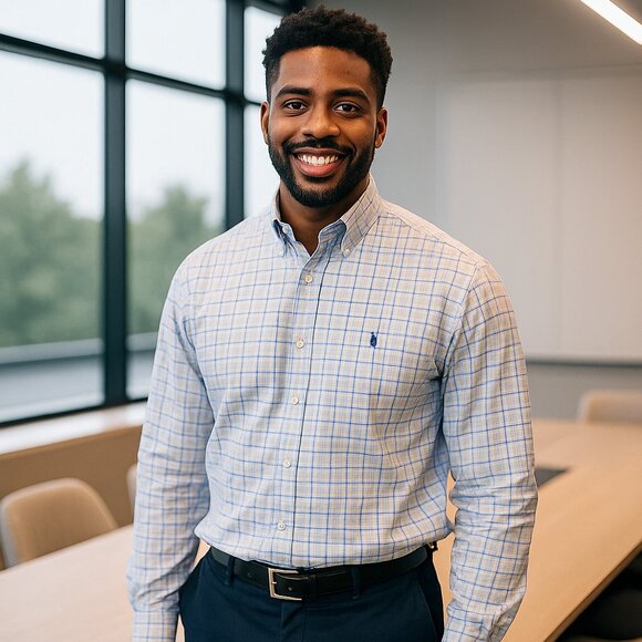 Polo Ralph Lauren Other - Polo Ralph Lauren Long Sleeve Button Up Dress Business Plaid Shirt (Size M)